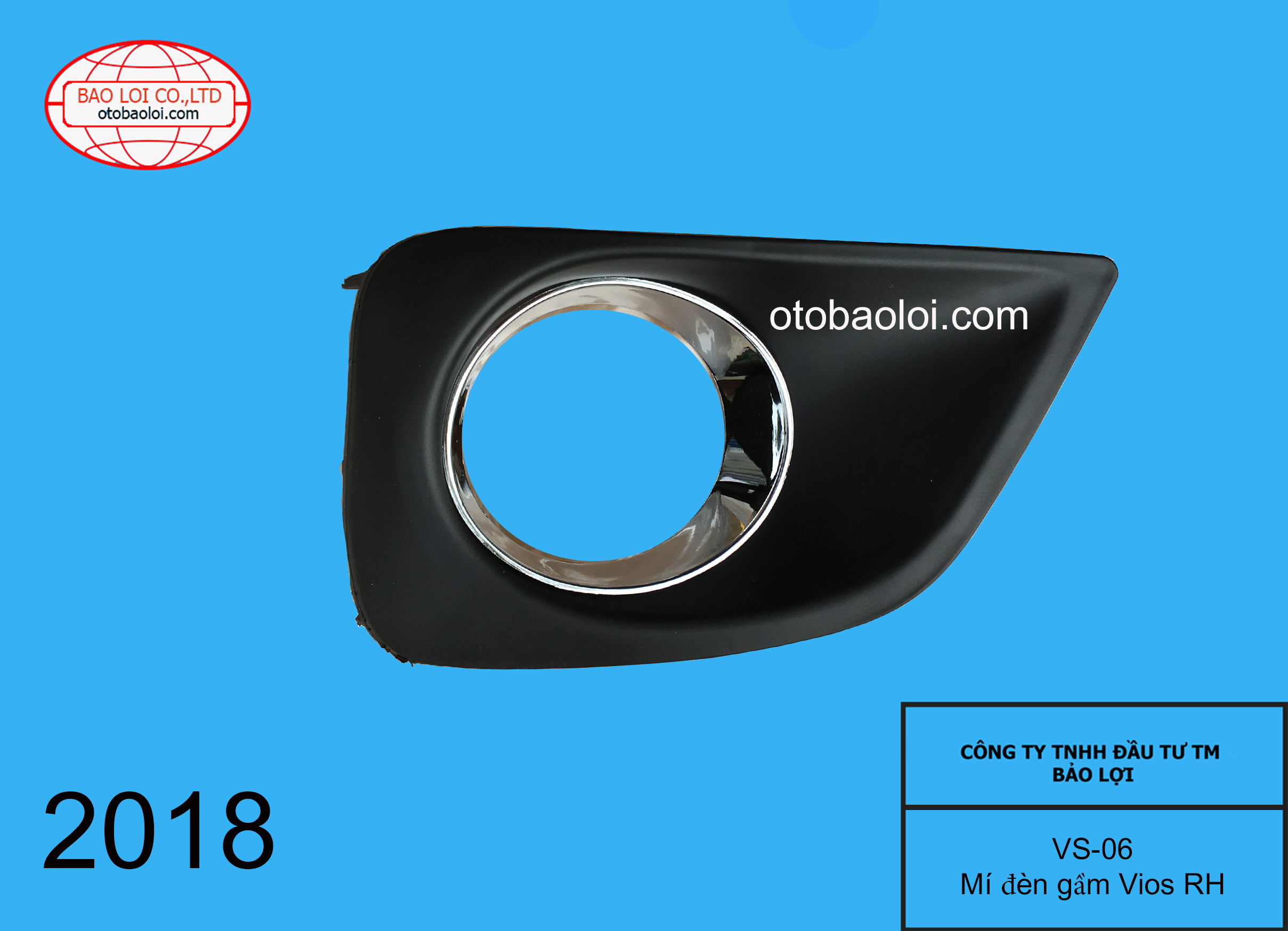 Mí đèn gầm Vios RH