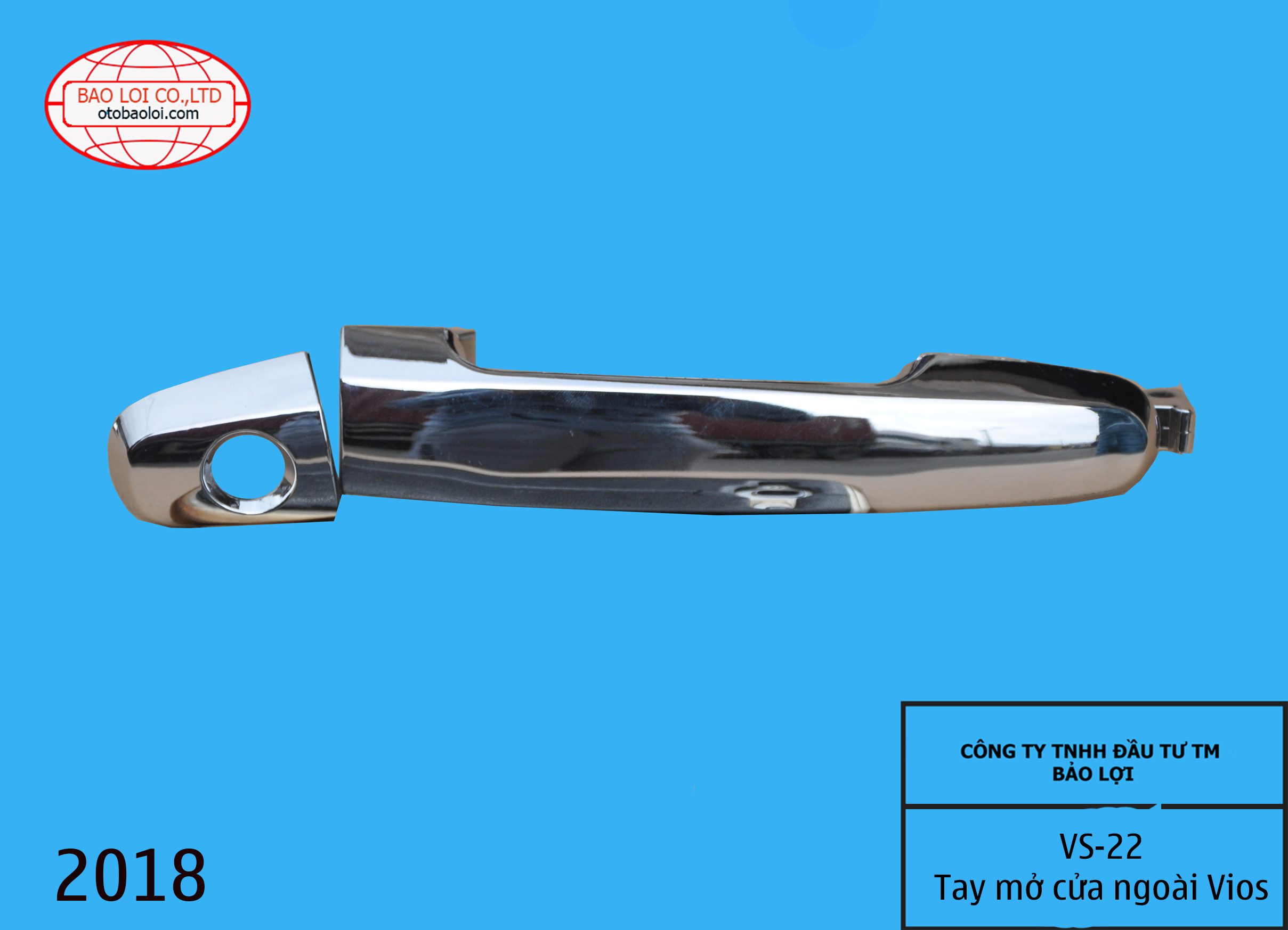 Tay mở cửa ngoài Vios