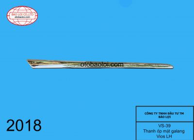 Thanh ốp mặt galang Vios LH