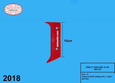 Trang trí KDFA miếng nhỏ L CamC đời mới
