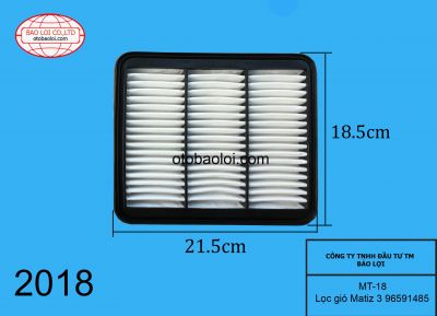 Lọc gió Matiz 3  96591485
