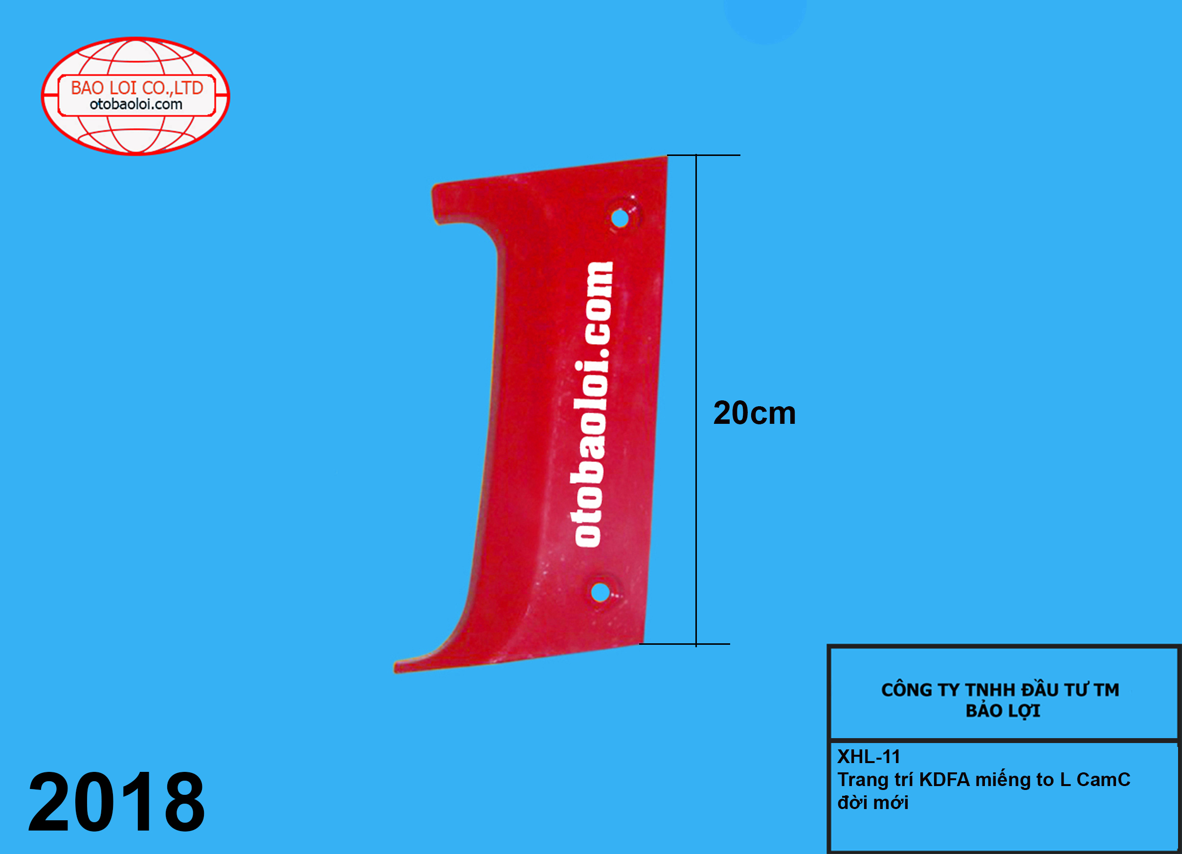 Trang trí KDFA miếng to L CamC đời mới