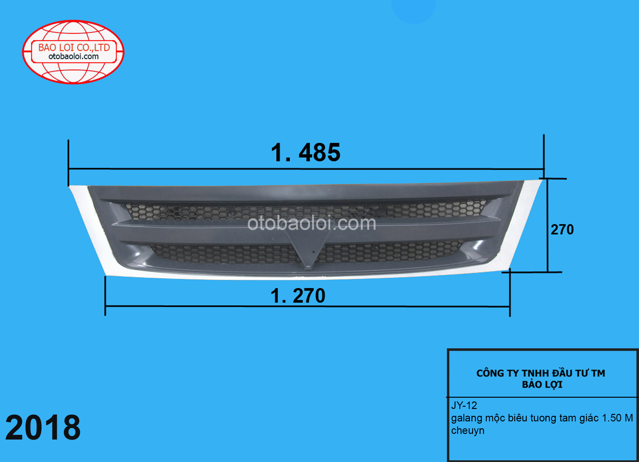 galang mộc biêu tuong tam giác 1.50 M cheuyn