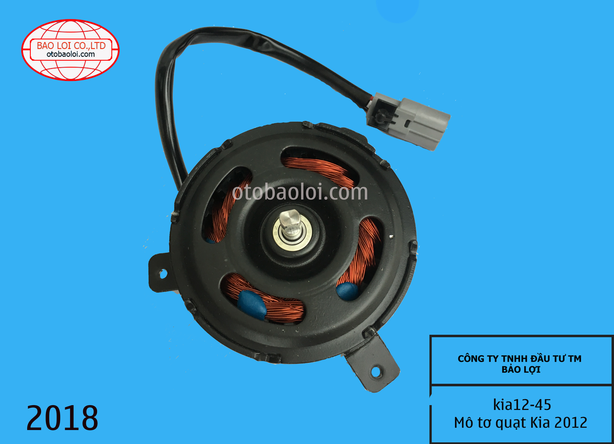 Mô tơ quạt Kia 2012