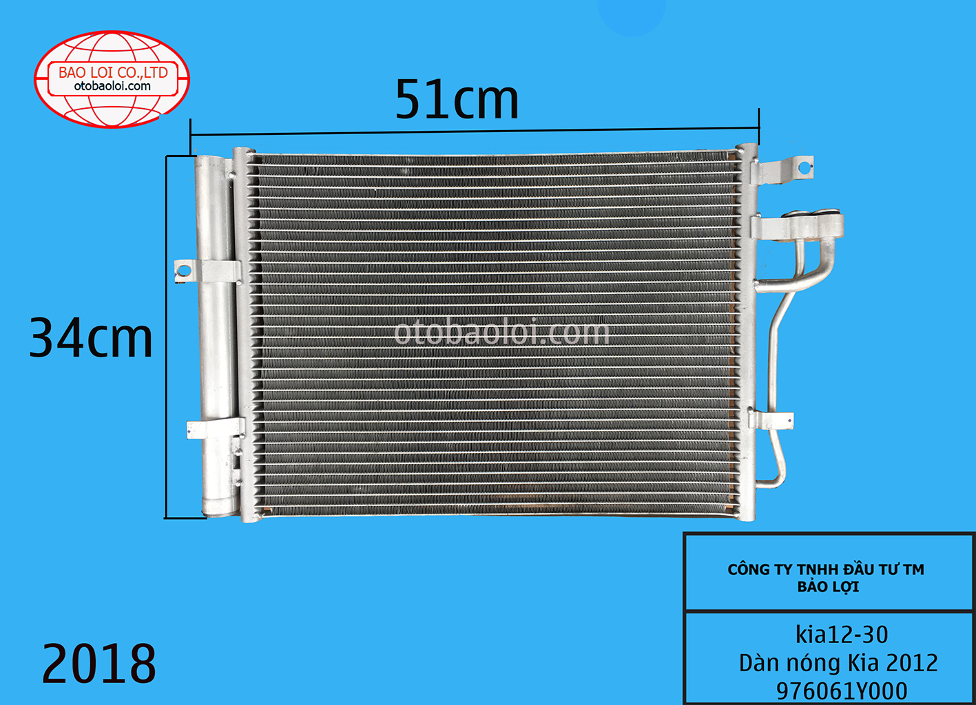 GIàn nóng Kia 2012 976061Y000