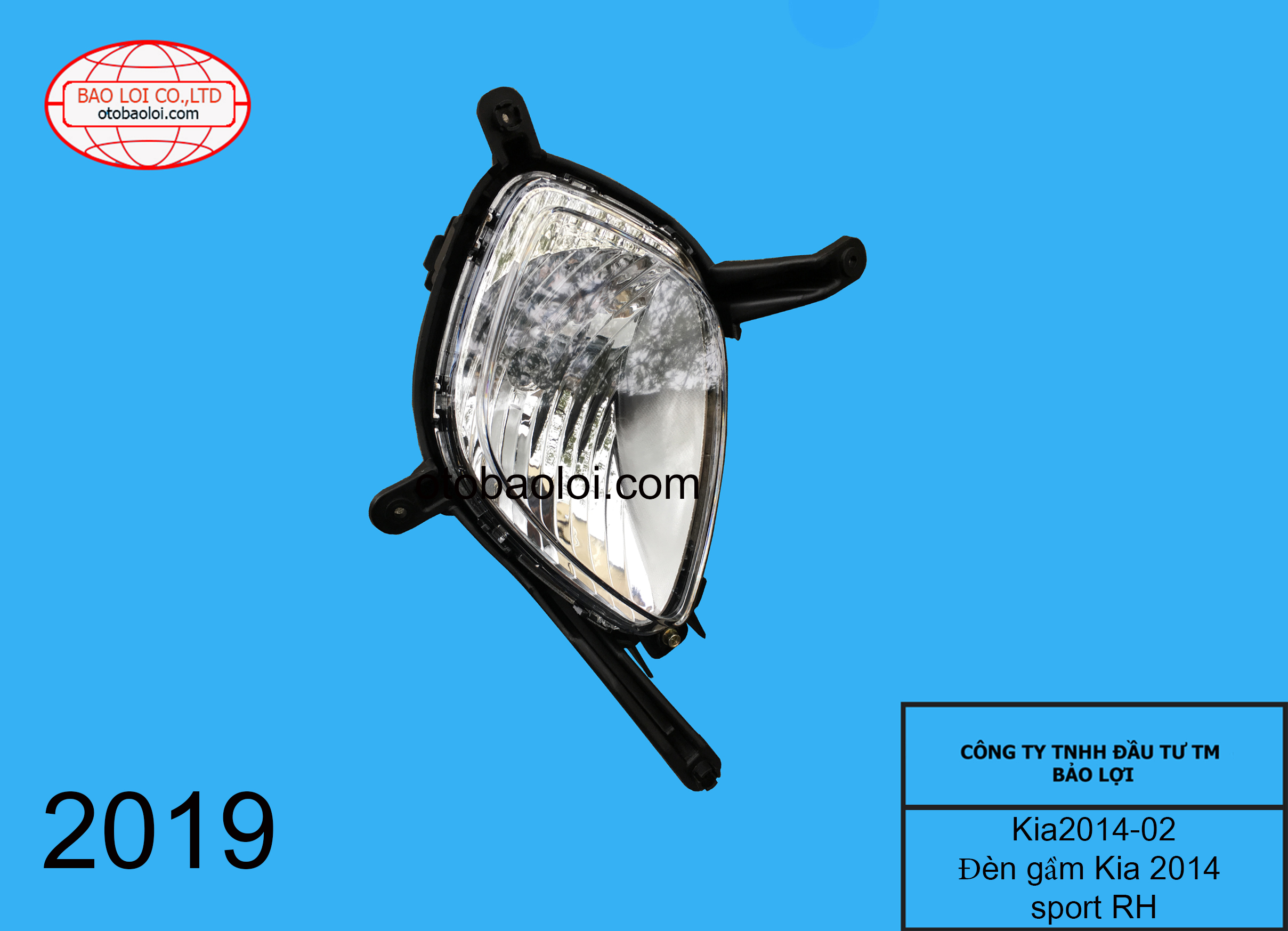 Đèn gầm Kia 2014 sport  RH