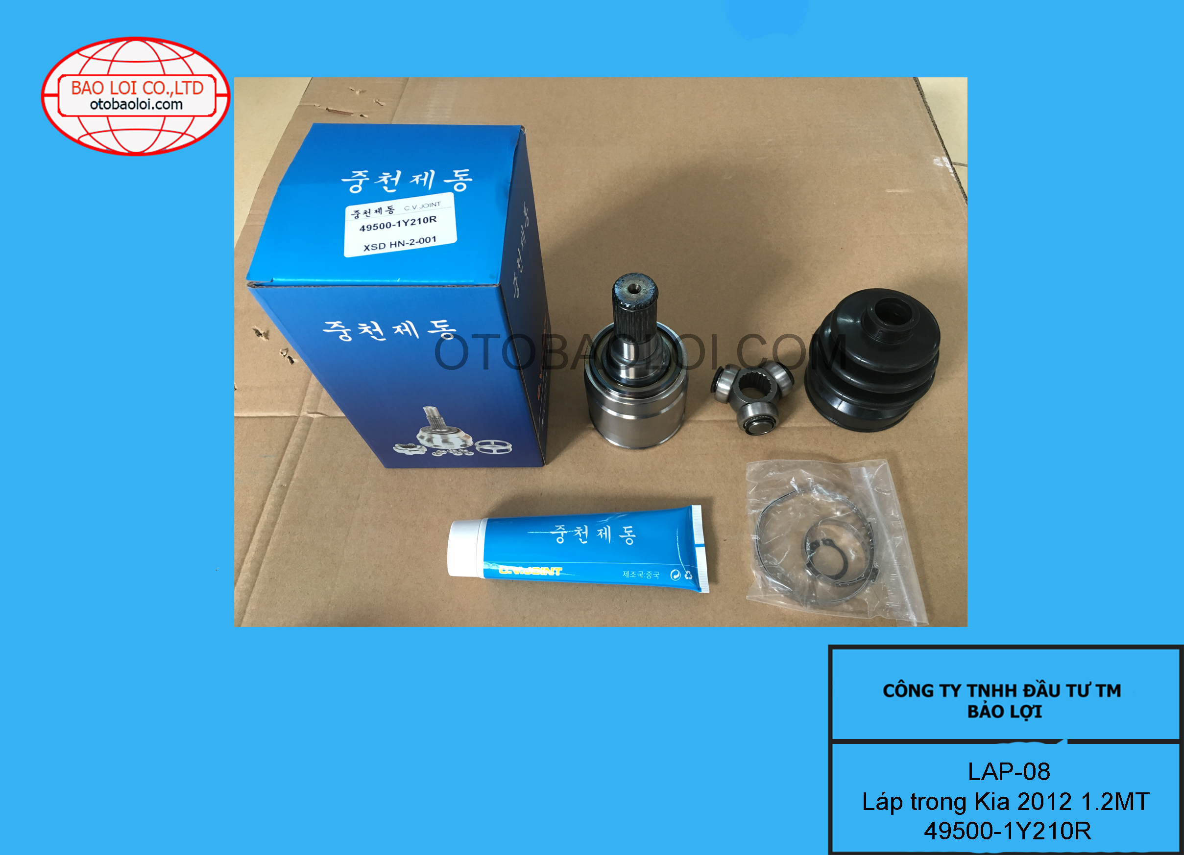 Láp trong Kia 2012 1.2MT 49500-1Y210R