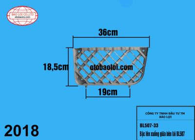 Bậc lên xuống giữa bên lái BL507