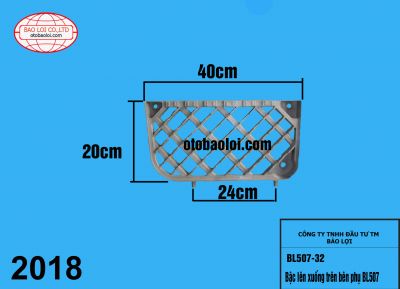 Bậc lên xuống trên bên phụ BL507