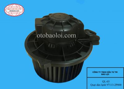 Quạt dàn lạnh 97113-2P000 (Hyundai Tucson 2010-2016.Kia Sportage 2012-2016)