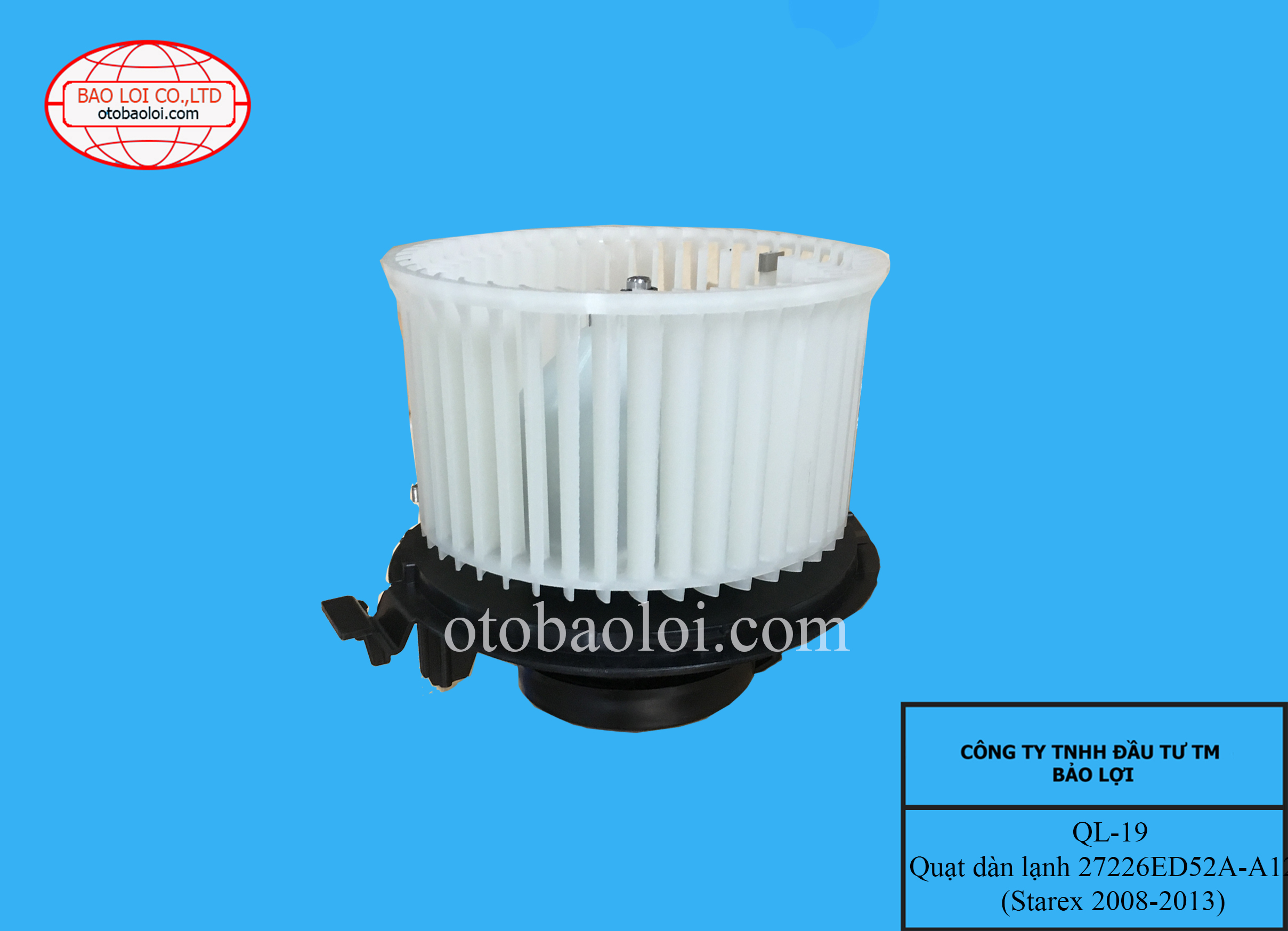 Quạt dàn lạnh 27226ED52A-A129 (Starex 2008-2013)