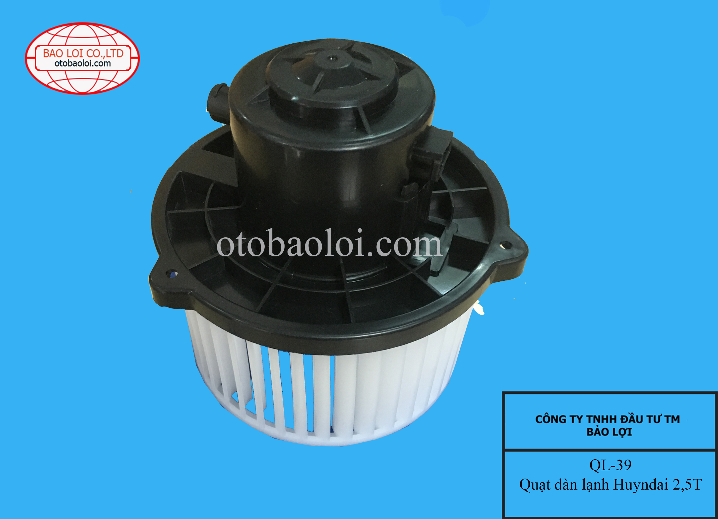 Quạt dàn lạnh Huyndai 2,5T