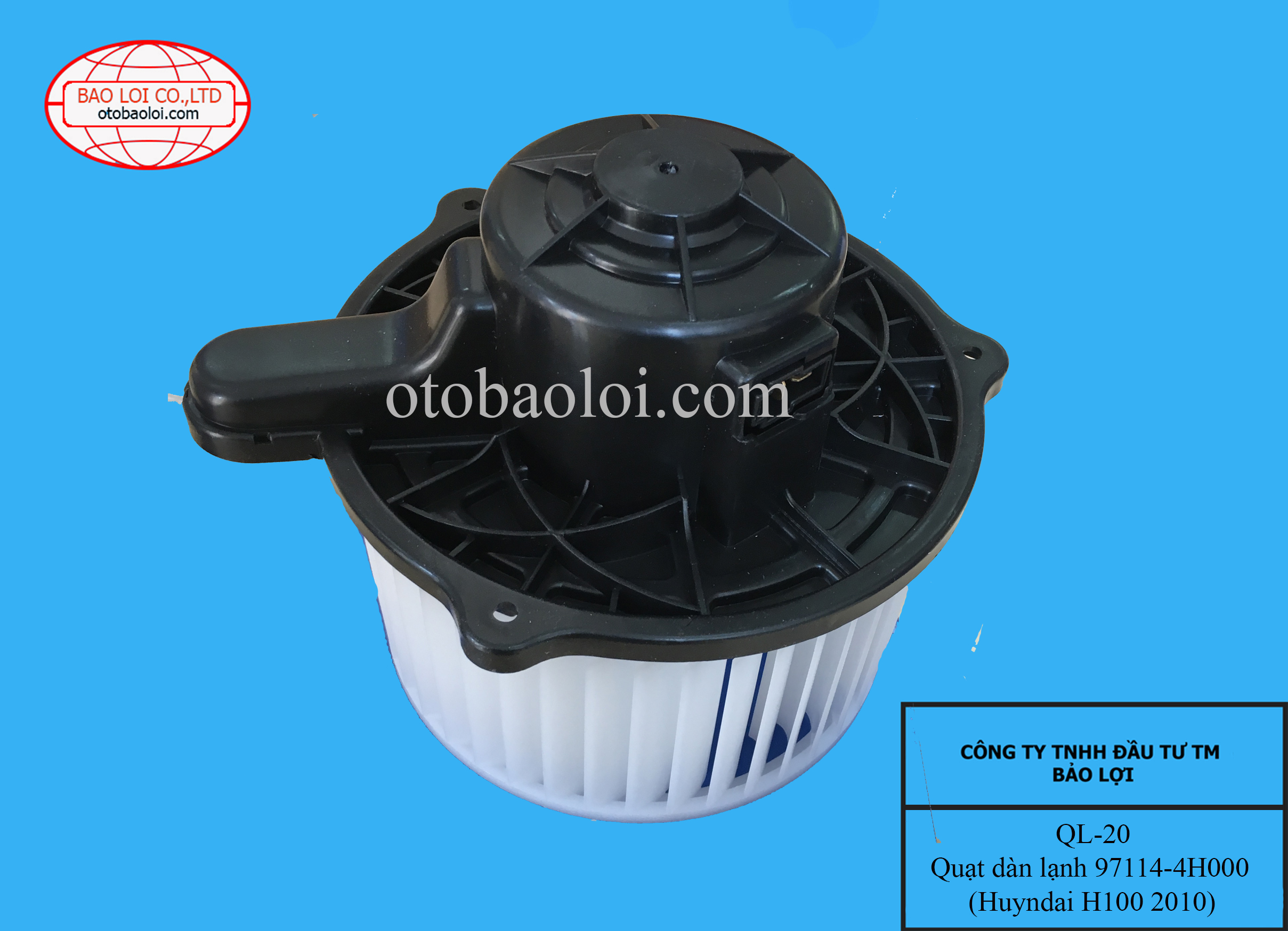 Quạt dàn lạnh 97114-4H000 (Huyndai H100 2010)