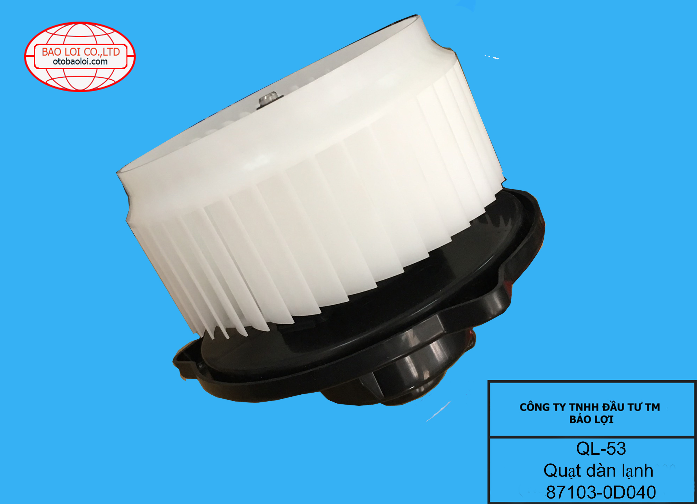 Quạt dàn lạnh 87103-0D040 (vios 08)