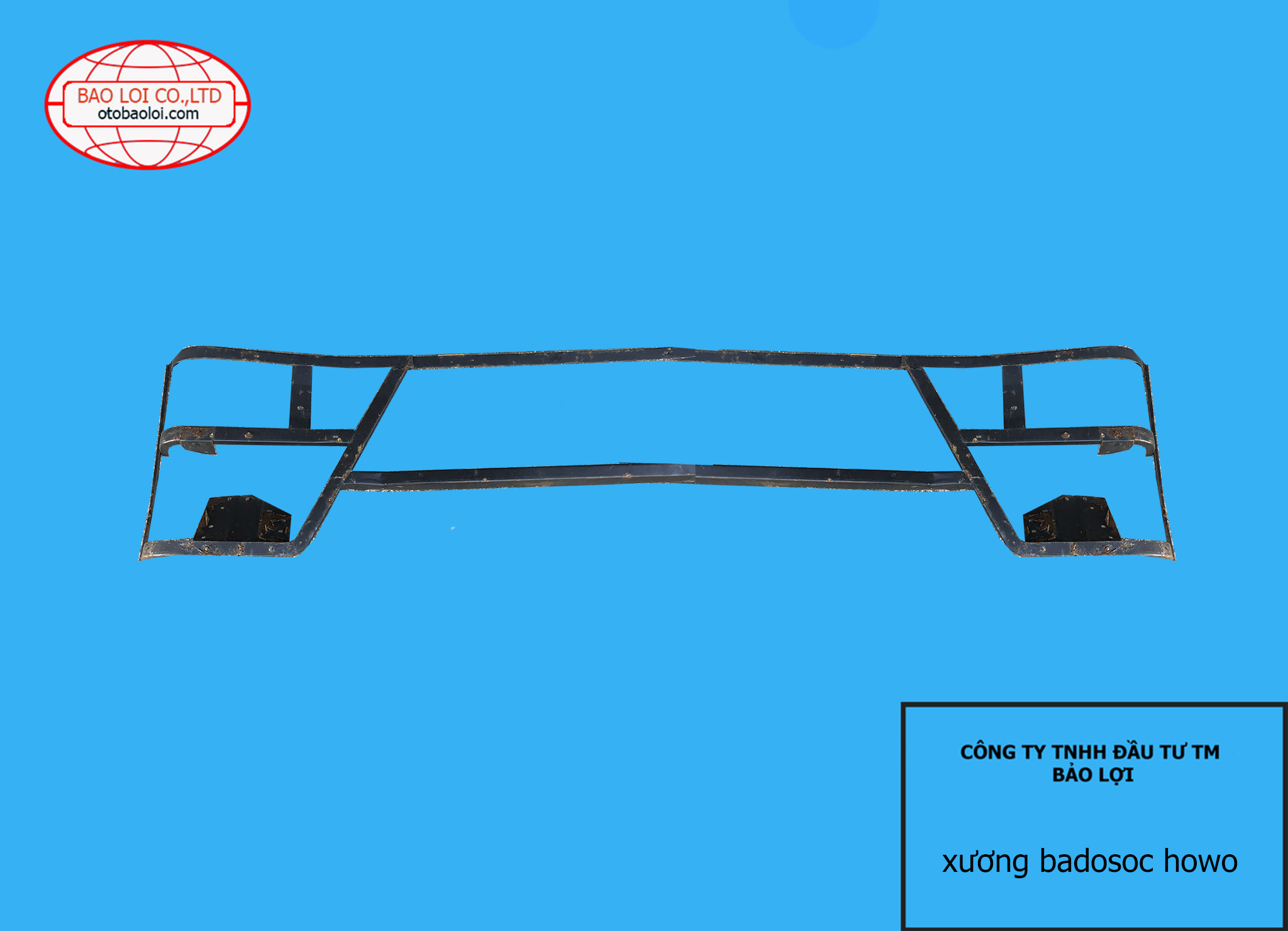 xương badosoc howo (han gỉ)