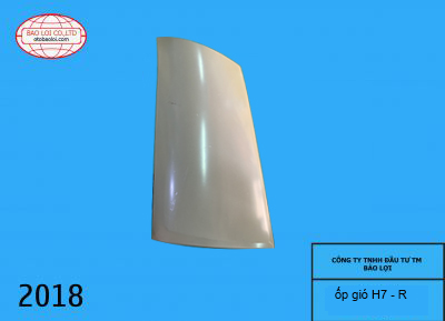 Ốp gió sắt  R