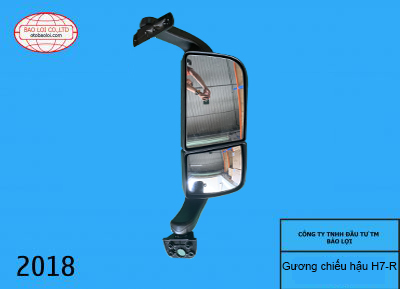 Gương chiếu hậu nhựa đen R