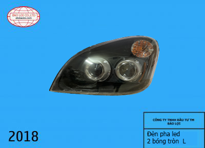 Đèn pha led 2 bóng tròn L