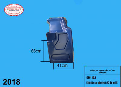 Chắn bùn sau bánh trước H3 đời mới R