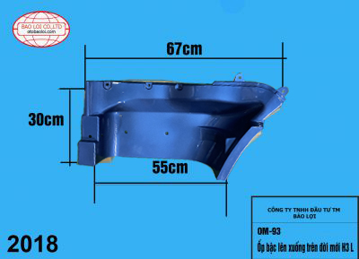 Ốp bậc lên xuống trên đời mới H3 L