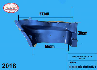 Ốp bậc lên xuống trên đời mới H3 R