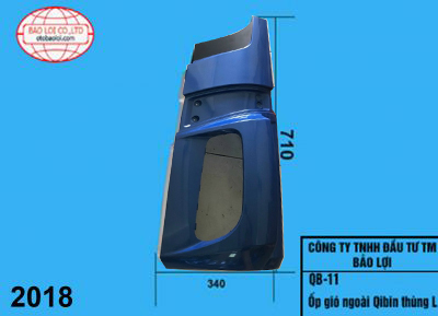 Ốp gió ngoài Qibin thùng L