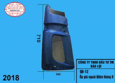 Ốp gió ngoài Qibin thùng R