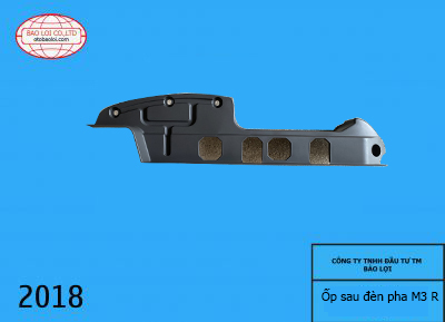 Ốp sau den pha M3 R