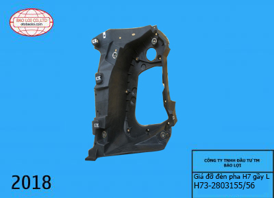 Giá đỡ đèn pha loại gầy H7 L