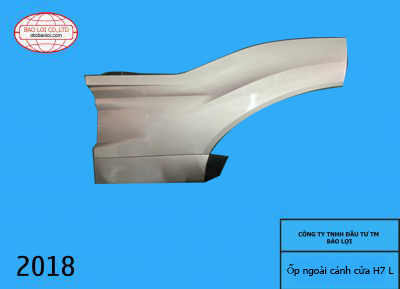 ốp ngoài cánh cửa L (váy dài)