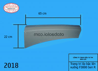 Trang trí bậc lên xuống F3000 ben R