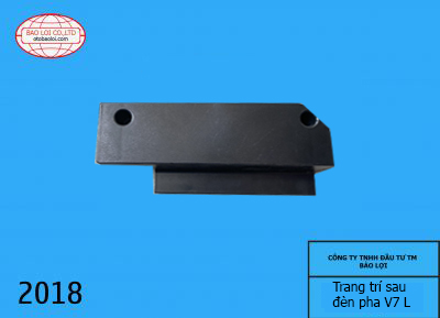 Trang trí sau đèn pha V7 L