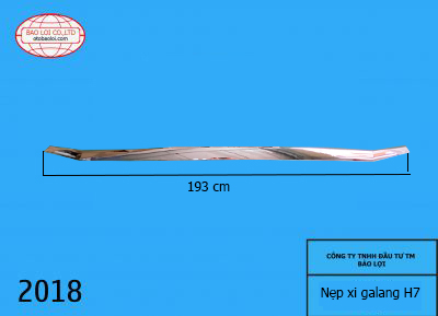 Nẹp xi galang H7