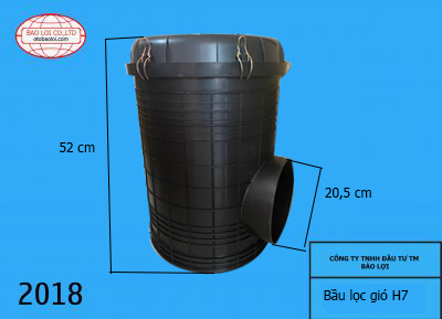 Vỏ bầu le H7 (dung chung 507)