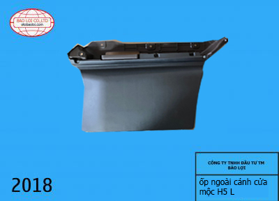 ốp ngoài cánh cửa mộc H5 L