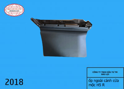 ốp ngoài cánh cửa mộc H5 R