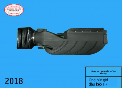 Ống hút gió sau lưng cabin H7