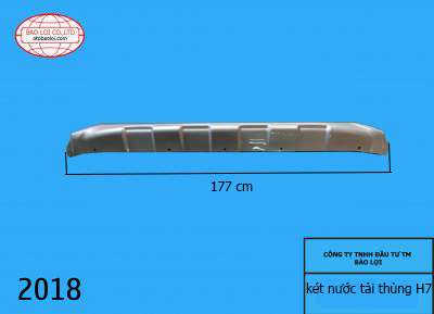 Badosoc duoi  sắt tải thùng H7 (LOẠI BÉ)