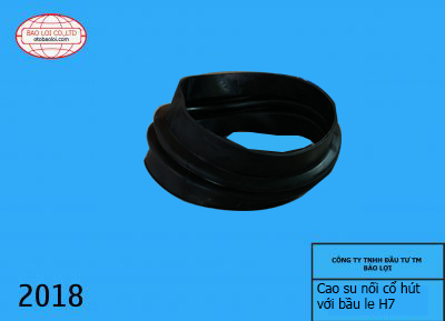 Cao su nối cổ hút với bầu le H7