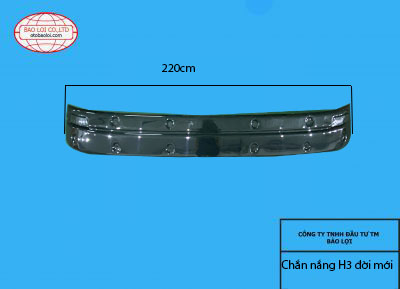 Chắn nắng auman h3 2m2