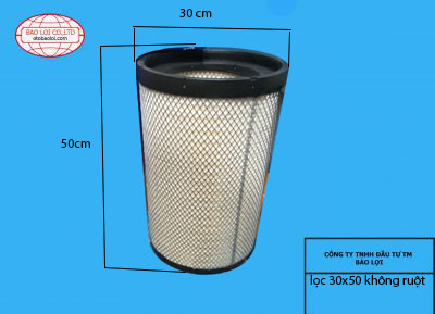 Lọc gió 30*50 màu đen (loại thường)