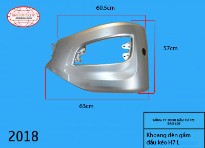 Khoang đèn gầm L (loại to)