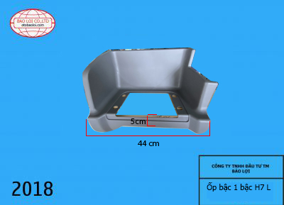 Ốp bậc dưới 1 bậc H7 L (ban hep)