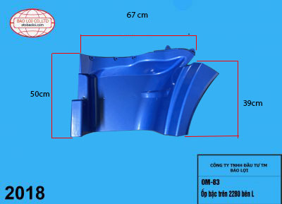 Ốp bậc trên 2280 ben L