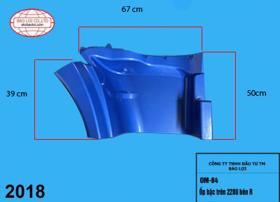 Ốp bậc trên 2280  ben R