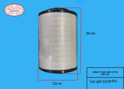 Lọc gió 22 *30