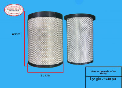 Lọc gió 25*40