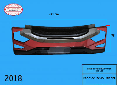 Badosoc Jac A5 đầu kéo đèn gầm dài không có xương 