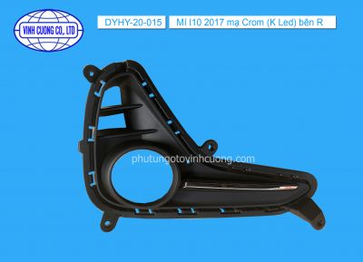 Mí I10 2017 mạ Crom (K Led) bên R