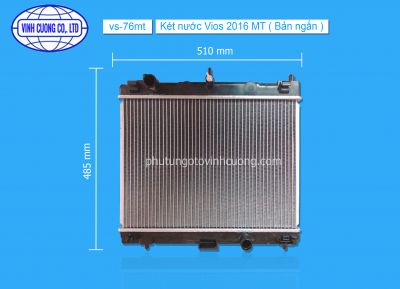 Két nước Vios 2016 (bản ngắn)